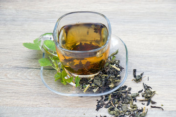 cup of green tea
