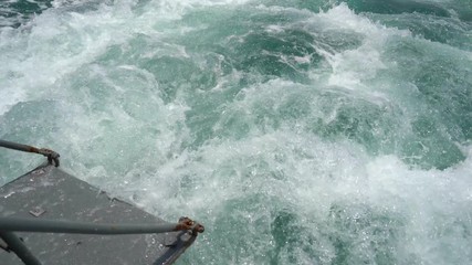 blue ocean waves in thailand