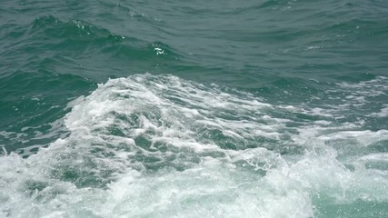 blue ocean waves in thailand