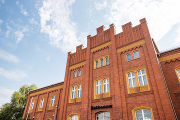 rathenow cityscape brandenburg germany