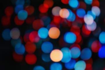 Bokeh blurry- beautiful spark