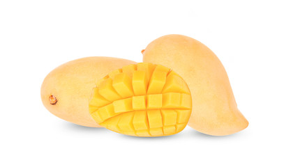 Mango isolated on white background