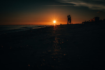 Love in the beach