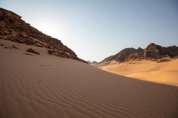 Fototapeta na wymiar Wadi Rum Jordan 