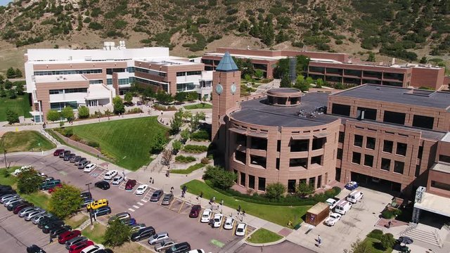 UCCS College Library and Obelisk