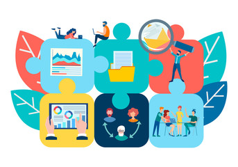 Customer service, recruitment, financial and analytical services of the office.