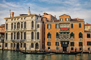 Fototapeta na wymiar canal grande in venedig, italien