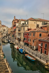 kanal rio marin in venedig, italien