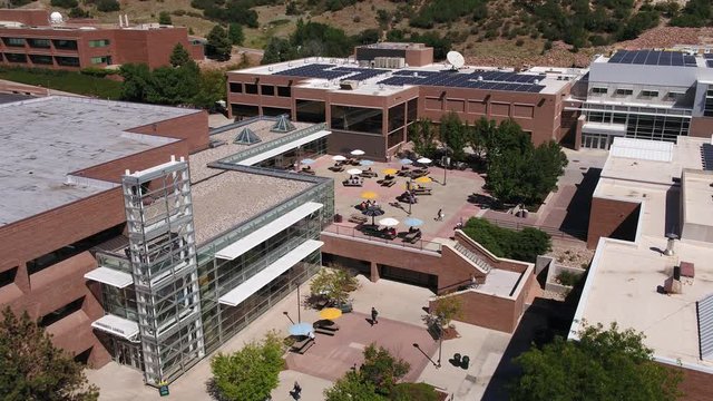 UCCS College University Center Patio with Kids