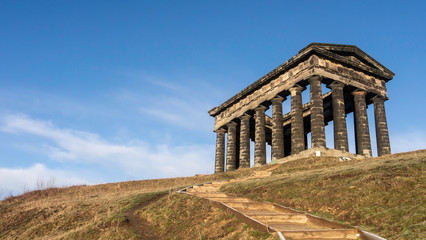 Penshaw Monument, Houghton le Spring in Sunderland - Built in 1844 and dedicated to John George...