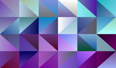 Triangular Backdrop with Blend of Blue and Purple