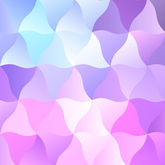 Pastel Cold Pink Low Poly Backdrop Design