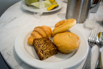 Continental breakfast baked goods