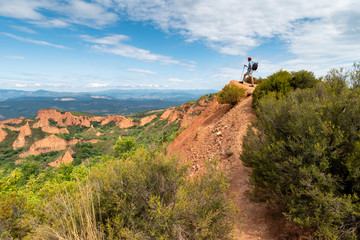 Las Médulas en la provincia de León en España