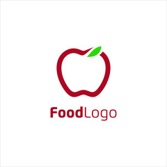 fresh food modern logo design