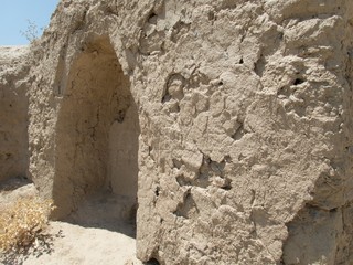 archeological site of ancient panjakent in tajikistan