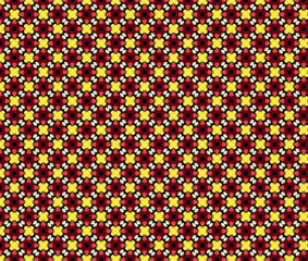 Floral seamless repeated abstract geometrical pattern, kaleidoscope eidoscope 