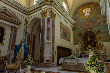 Isernia, Molise. The Cathedral of St. Peter the Apostle is the most important Catholic building of...
