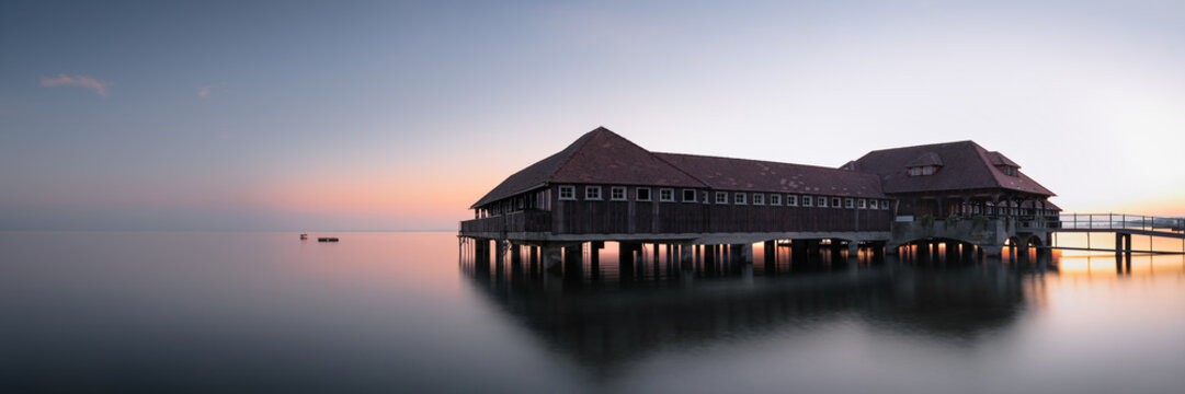 Bodensee fr&uuml;hmorgens I Panorama