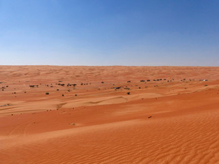 Wahiba Sands (Rimal Al Wahiba, Ramlat al Wahiba, Wahiba Sands, Scharqiyya Sands) Sultanate of Oman