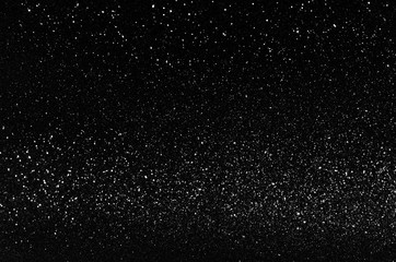 Obraz premium black dotted christmas festive background