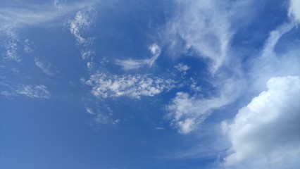 Cloud Formations On A Warm Summer Day