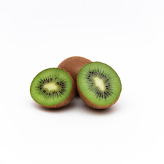 Fototapeta premium kiwi isolated on white background