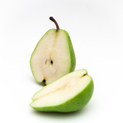 green apple and pear