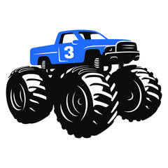 Monster truck 001 © alexeypushkin