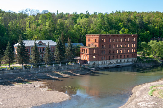 The estate of the merchant N.I. Taldykin by the river Vorgol, Yelets district, Lipetsk Region, Russian Federation