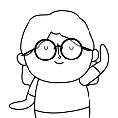 Grandmother cartoon vector design vector illustration