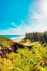 Boucan Canot Beach at Reunion Island - Touristic site
