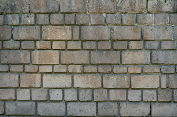 Wall of stone as texture and background
