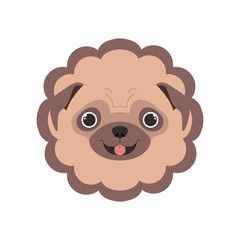 card cute and lovely of dog