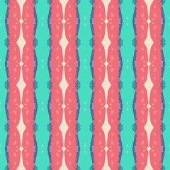 abstract seamless pattern with light coral, medium turquoise and bisque colors. endless texture for wallpaper, creative or fashion design