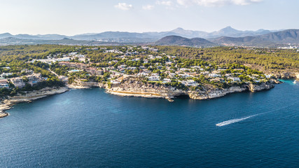 Fototapeta na wymiar Mallorca Majorca Spain Aerial Drone Photography