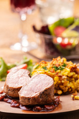 swabian pork fillet