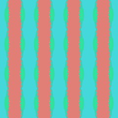 seamless pattern with turquoise, light coral and dark sea green colors. repeatable texture for wallpaper, creative or fashion design