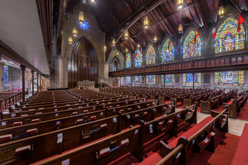 First Presbyterian Church in downtown Pittsburgh, Pennsylvania