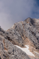 People climbing on Triglav peak