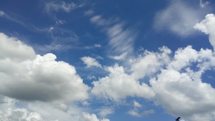 Cloud Formations On A Warm Summer Day