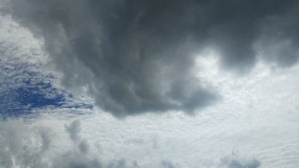 Cloud Formations On A Warm Summer Day