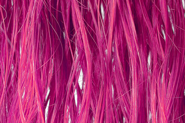 Wet pink hair as background, texture