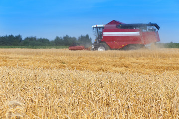 combine harvester