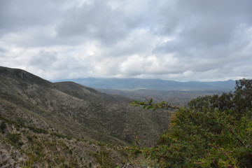 Fototapeta na wymiar Sierra y montañas