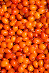 sea buckthorn berries background. close up