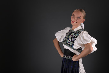 Slovak folk costume  Slovak folklore. 