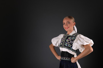 Slovak folk costume  Slovak folklore. 