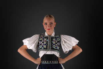 Slovak folk costume  Slovak folklore. 