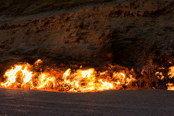 A symbol of burning natural resources - natural gas in Azerbaijan